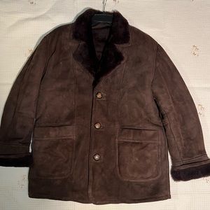 Authentic Vintage Jean Jacques Paris Suede Coat